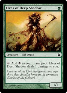 Elves of Deep Shadow - Ravnica: City of Guilds