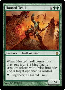 Hunted Troll - Ravnica: City of Guilds