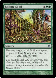 Rolling Spoil - Ravnica: City of Guilds