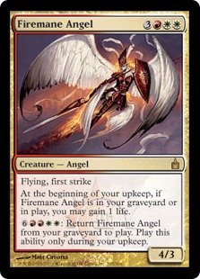 Firemane Angel - Ravnica: City of Guilds