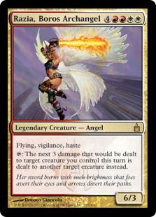 Razia, Boros Archangel - Ravnica: City of Guilds