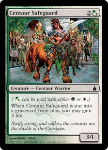 Centaur Safeguard - Ravnica: City of Guilds