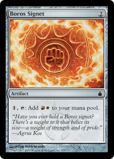 Boros Signet - Ravnica: City of Guilds