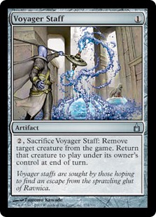 Voyager Staff - Ravnica: City of Guilds