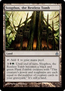 Svogthos, the Restless Tomb - Ravnica: City of Guilds