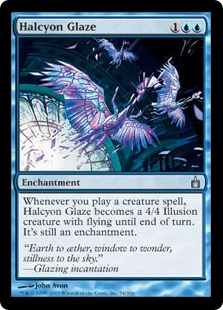 Halcyon Glaze - Ravnica: City of Guilds