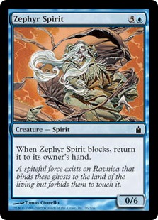 Zephyr Spirit - Ravnica: City of Guilds