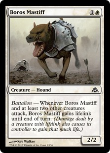 Boros Mastiff - Dragon's Maze