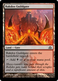 Rakdos Guildgate - Dragon's Maze