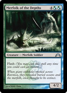 Merfolk of the Depths - Gatecrash