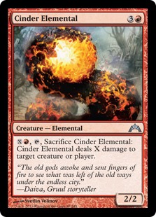 Cinder Elemental - Gatecrash