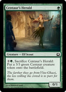 Centaur's Herald - Return to Ravnica