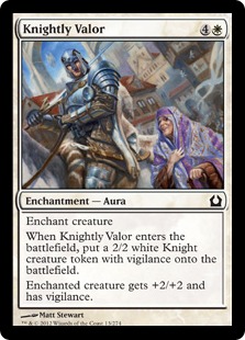 Knightly Valor - Return to Ravnica