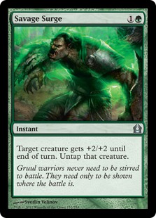 Savage Surge - Return to Ravnica