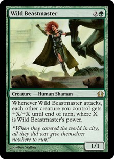 Wild Beastmaster - Return to Ravnica