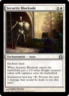 Security Blockade - Return to Ravnica