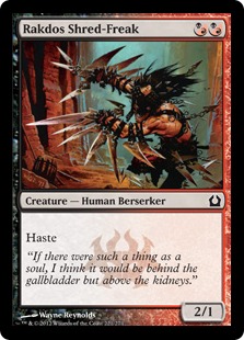 Rakdos Shred-Freak - Return to Ravnica