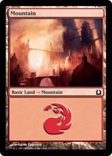 Mountain - Return to Ravnica