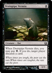 Drainpipe Vermin - Return to Ravnica