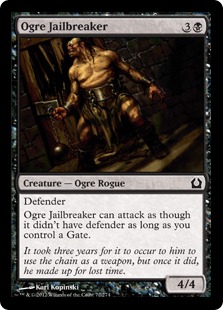 Ogre Jailbreaker - Return to Ravnica