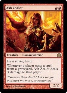 Ash Zealot - Return to Ravnica