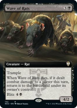 Wave of Rats - Streets of New Capenna Commander