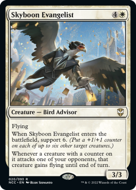 Skyboon Evangelist - Streets of New Capenna Commander