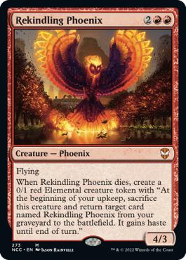 Rekindling Phoenix - Streets of New Capenna Commander