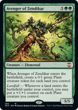 Avenger of Zendikar - Streets of New Capenna Commander