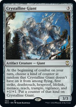 Crystalline Giant - Streets of New Capenna Commander
