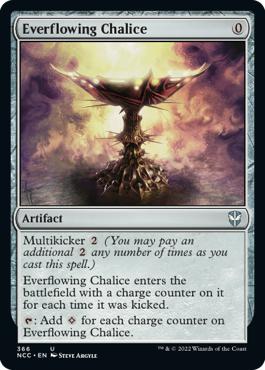 Everflowing Chalice - Streets of New Capenna Commander