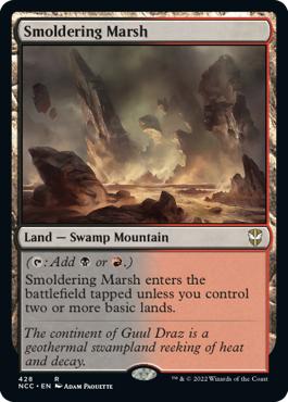 Smoldering Marsh - Streets of New Capenna Commander