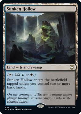 Sunken Hollow - Streets of New Capenna Commander