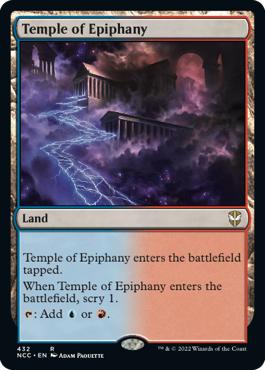 Temple of Epiphany - Streets of New Capenna Commander