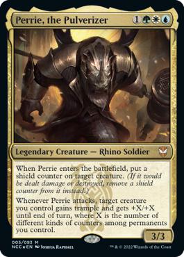 Perrie, the Pulverizer - Streets of New Capenna Commander