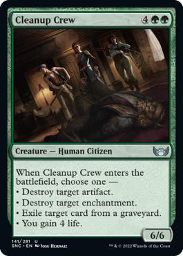 Cleanup Crew - Streets of New Capenna
