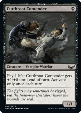 Cutthroat Contender - Streets of New Capenna