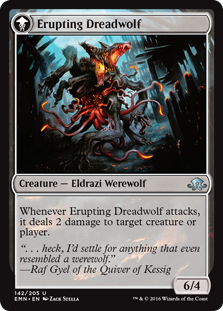 Erupting Dreadwolf - Eldritch Moon