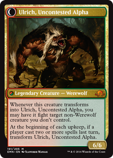 Ulrich, Uncontested Alpha - Eldritch Moon