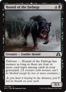 Hound of the Farbogs - Shadows over Innistrad