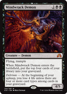 Mindwrack Demon - Shadows over Innistrad