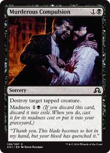 Murderous Compulsion - Shadows over Innistrad