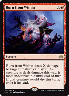 Burn from Within - Shadows over Innistrad