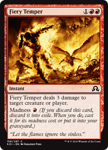 Fiery Temper - Shadows over Innistrad