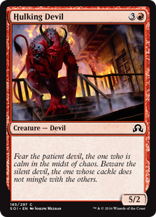 Hulking Devil - Shadows over Innistrad