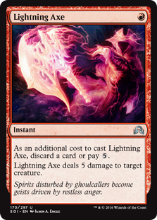 Lightning Axe - Shadows over Innistrad