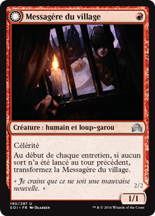 Village Messenger -> Moonrise Intruder - Shadows over Innistrad