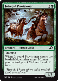 Intrepid Provisioner - Shadows over Innistrad