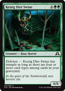 Kessig Dire Swine - Shadows over Innistrad