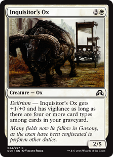 Inquisitor's Ox - Shadows over Innistrad